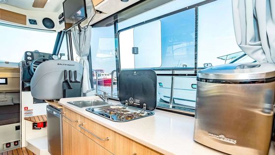 Hajóbérlés Siófok — Suncamper 35 elektromos yacht