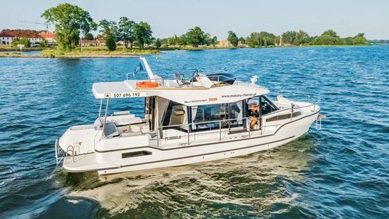 Hajóbérlés Siófok — Suncamper 35 elektromos yacht